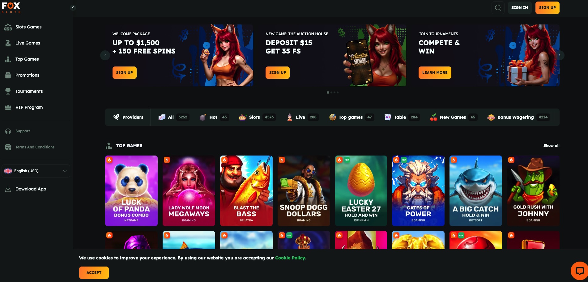 FoxSlots best real money online casino slots